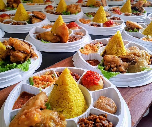tumpeng mini ayam